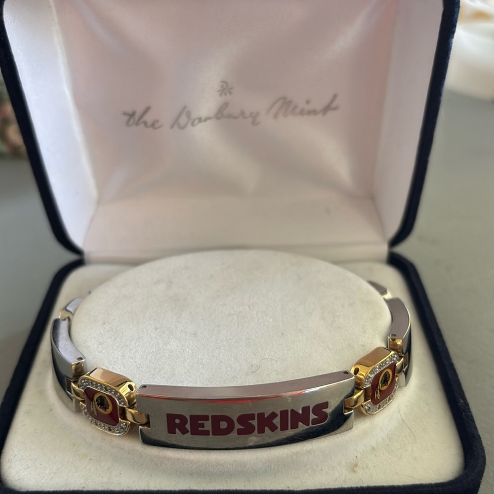 Men’s Danbury Mint Redskins Bracelet